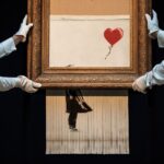 Banksy Girl with Balloon/Love Is In The Bin